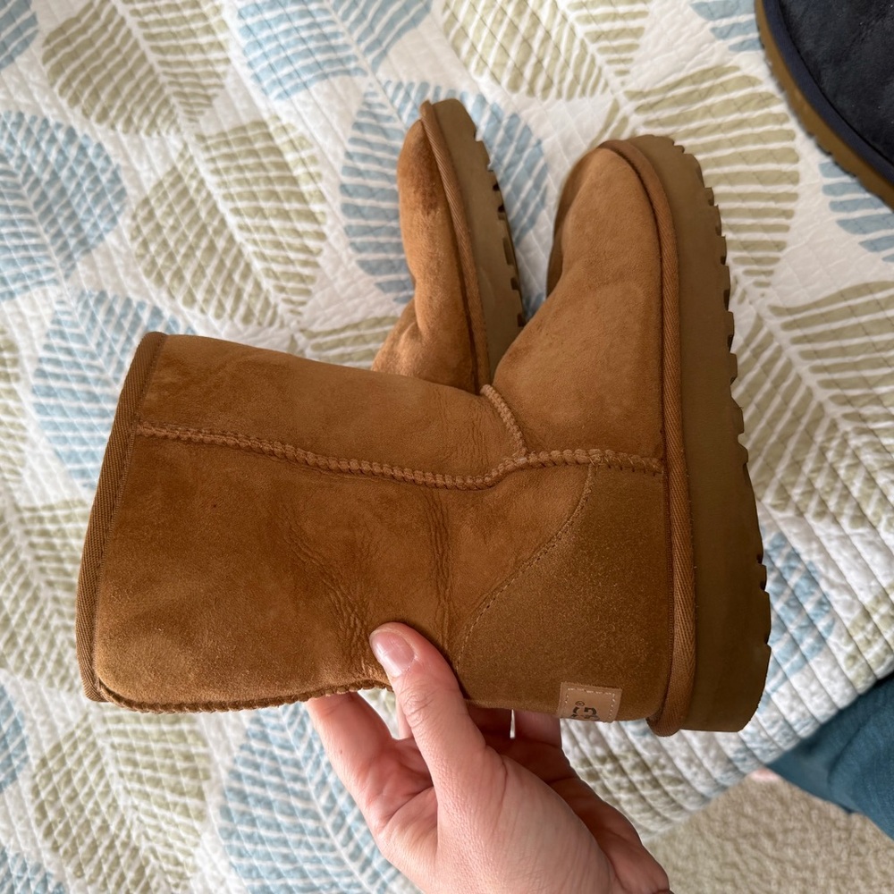 UGG Chestnut Suede Boots